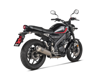 Akrapovic Racing Line Titanium volledig uitlaatsysteem met E-keur Yamaha XSR 125 / Legacy 2021 - 2024
