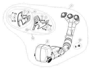 Akrapovic Racing Line RVS Volledig Uitlaatsysteem met E-keur Yamaha MT-09 2025 - 2026