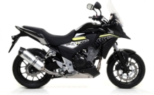 Arrow Race-Tech Aluminium Einddemper met E-keur incl. Linkpipe Honda CB 500 X 2015 - 2020
