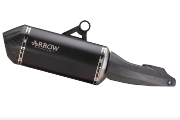 Arrow Sonora Titanium Dark Einddemper met carby end cap met E-keur BMW R 1250 GS / Adventure 2019 - 2024