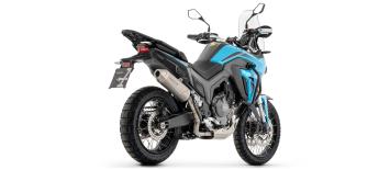 Arrow Indy Race EVO Titanium Einddemper met steel end cap met E-keur Morbidelli T502X 2026