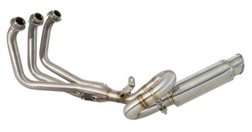 Black Widow Exhaust 230mm GP RVS Low level Volledig uitlaatsysteem zonder E-keur Yamaha XSR 900 / GP 2024 - 2026