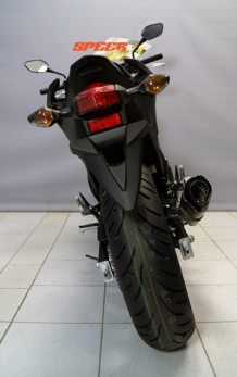 Bodis Penta-Tec II RVS Black Einddemper met E-keur Honda NC 700 S / X 2012 - 2013