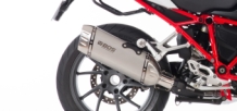 BOS Desert Fox RVS Matt Einddemper met E-keur BMW R 1200 R 2015 > 2016