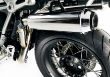 BOS SSEC GT (2-2) RVS Polished Einddemper Set met Euro4 Keuring BMW R nine T (alle Modellen) 2014 - 2020