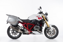 BOS Desert Fox Carbon Steel Einddemper met Euro4 Keuring BMW R 1200 R 2017 > 2018