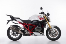 BOS Desert Fox Carbon Steel Einddemper met Euro4 Keuring BMW R 1200 R 2017 > 2018