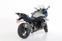 BOS Desert Fox Carbon Steel Einddemper met Euro4 Keuring BMW R 1200 RS 2017 > 2018