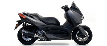 Arrow Urban Aluminium Black Compleet Uitlaatsysteem met E-keur Yamaha X-Max 300 2017 > 2020