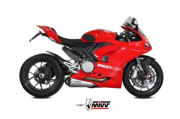 Mivv Delta Race RVS Einddemper met E-keur Ducati Panigale V2 2020 > 2023