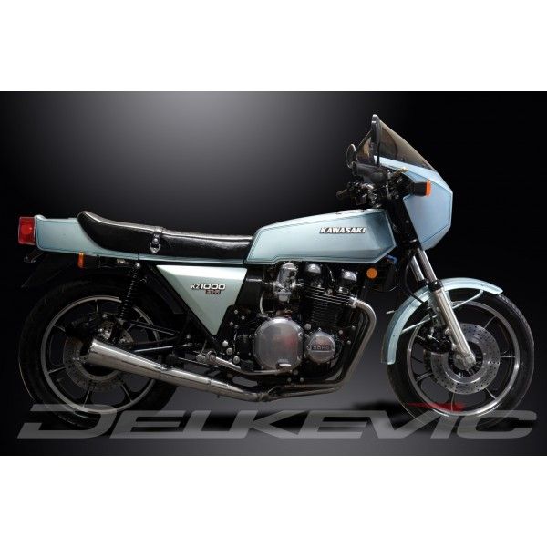 Delkevic volledig systeem Megaphone RVS 550mm - Z1-R (1979-1980)