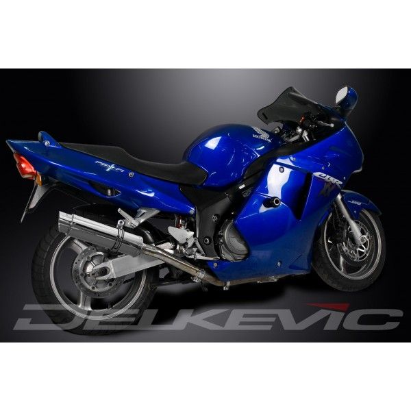 Delkevic volledig systeem Round RVS 350mm - CBR1100XX BLACKBIRD (1996-2009)
