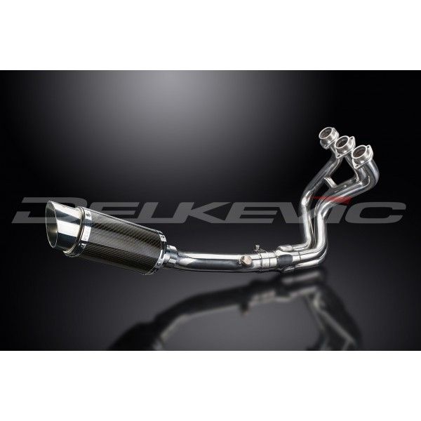 Delkevic volledig systeem Round Carbon 200mm - MT-09 Sport Tracker 2015-2019