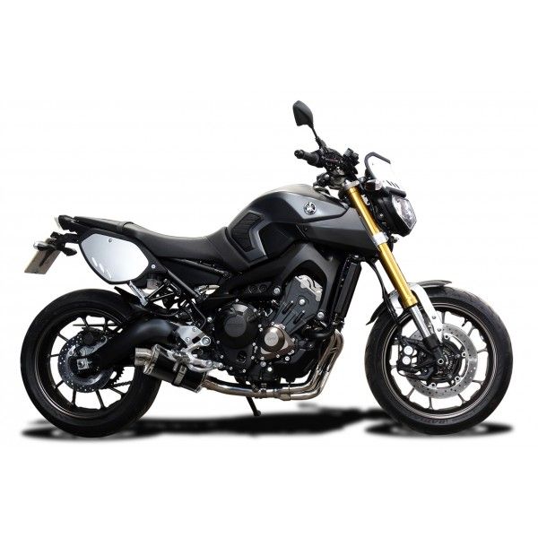 Delkevic volledig systeem Oval Carbon 225mm - MT-09 Sport Tracker 2015-2019
