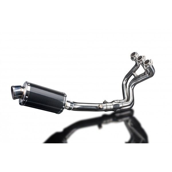 Delkevic volledig systeem Oval Carbon 225mm - MT-09 Sport Tracker 2015-2019