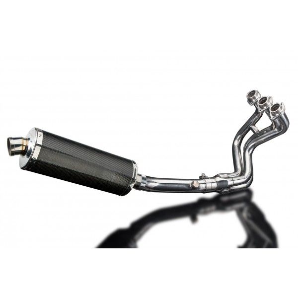 Delkevic volledig systeem Oval Carbon 350mm - MT-09 Sport Tracker 2015-2019