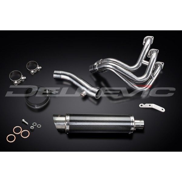 Delkevic volledig systeem Round Carbon 350mm - MT-09 Sport Tracker 2015-2019