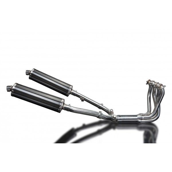 Delkevic volledig systeem Oval Carbon 450mm - CBR1100XX BLACKBIRD (1996-2009)