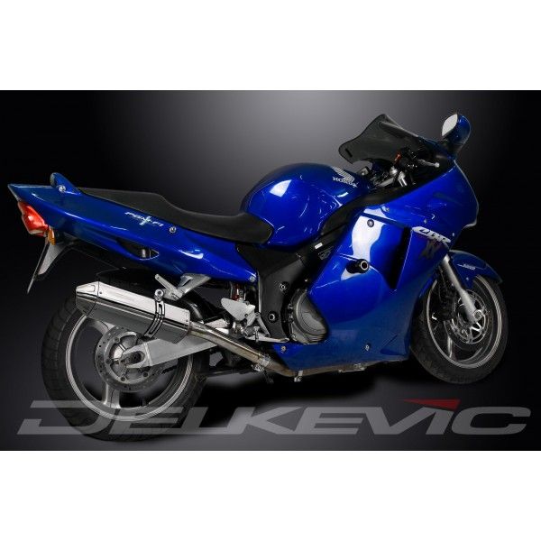Delkevic volledig systeem Tri-Oval RVS 320mm - CBR1100XX BLACKBIRD (1996-2009)