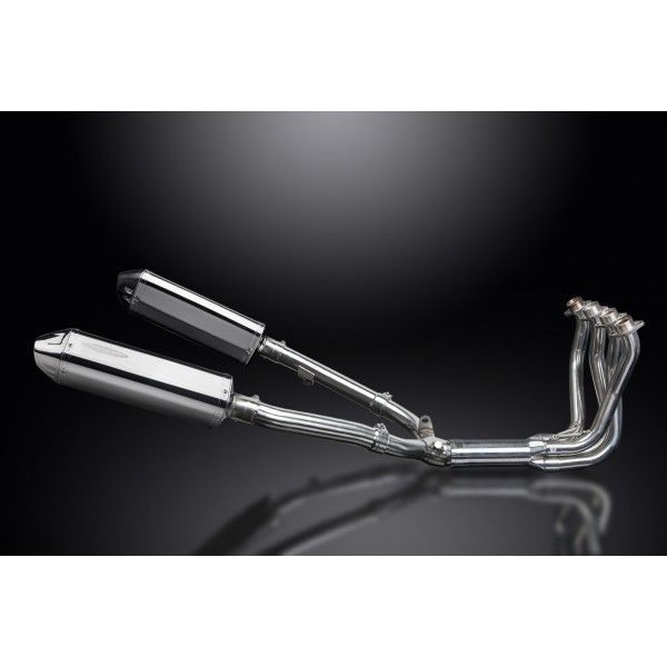 Delkevic volledig systeem Tri-Oval RVS 320mm - CBR1100XX BLACKBIRD (1996-2009)