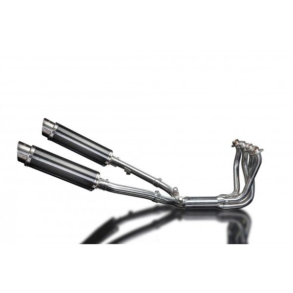 Delkevic volledig systeem Round Carbon 350mm - CBR1100XX BLACKBIRD (1996-2009)