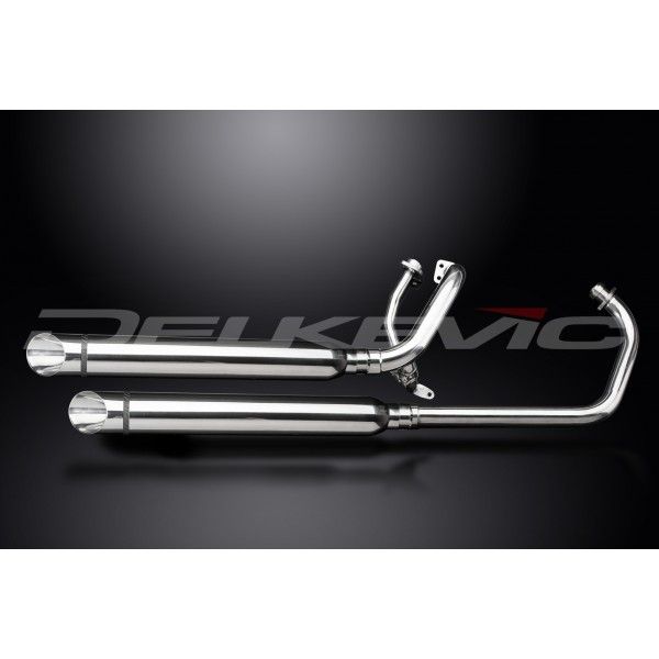 Delkevic volledig systeem Round RVS 550mm - XV125/250S 1988-2017