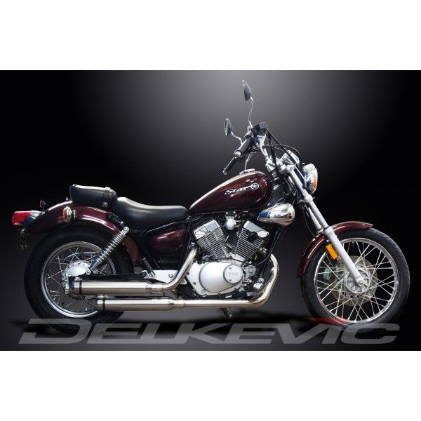 Delkevic volledig systeem Round RVS 410mm - XV125/250S 1988-2017