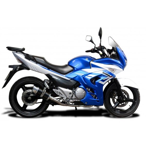 Delkevic volledig systeem Round Carbon 200mm - GW250 Inazuma (2013-2018)