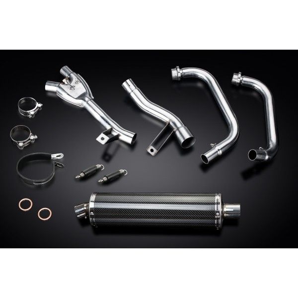 Delkevic volledig systeem Oval Carbon 450mm - GW250 Inazuma (2013-2018)