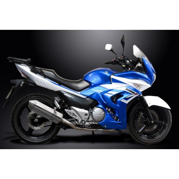 Delkevic volledig systeem Tri-Oval RVS 320mm - GW250 Inazuma (2013-2018)