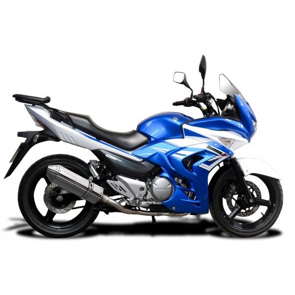 Delkevic volledig systeem Tri-Oval RVS 320mm - GW250 Inazuma (2013-2018)