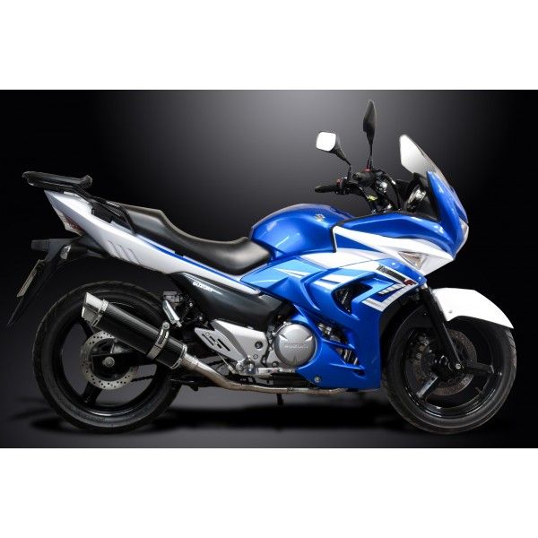 Delkevic volledig systeem Round Carbon 350mm - GW250 Inazuma (2013-2018)