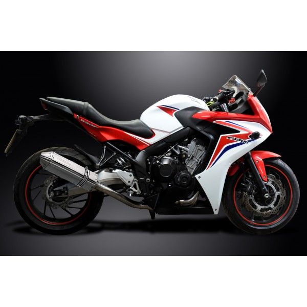 Delkevic volledig systeem Tri-Oval RVS 320mm - CBR650F and CB650F (2014-2018)