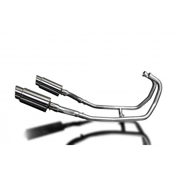 Delkevic volledig systeem Round RVS 200mm - GPZ500S EX500C(1987-2007)