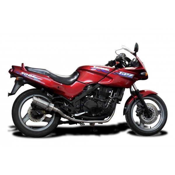 Delkevic volledig systeem Round RVS 200mm - GPZ500S EX500C(1987-2007)