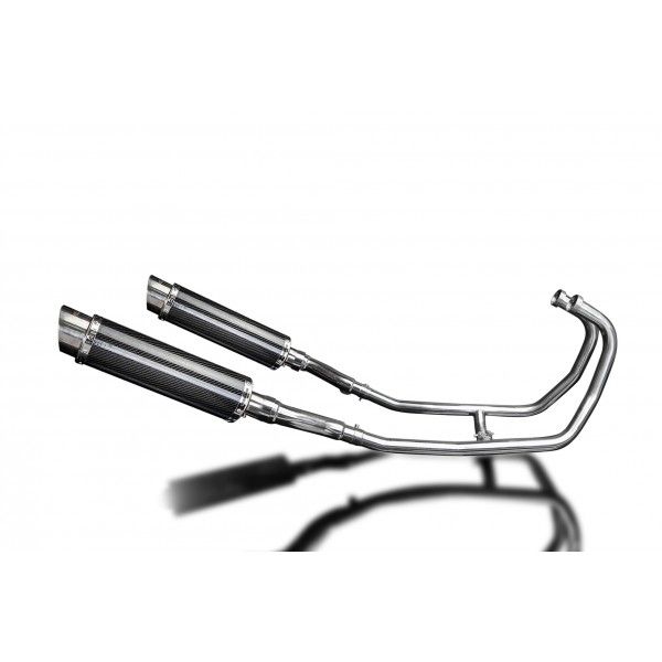 Delkevic volledig systeem Round Carbon 350mm - GPZ500S EX500C(1987-2007)