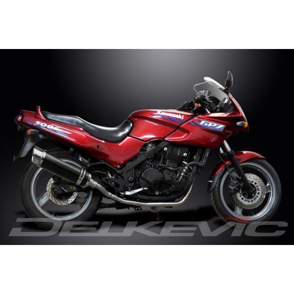 Delkevic volledig systeem Round Carbon 350mm - GPZ500S EX500C(1987-2007)