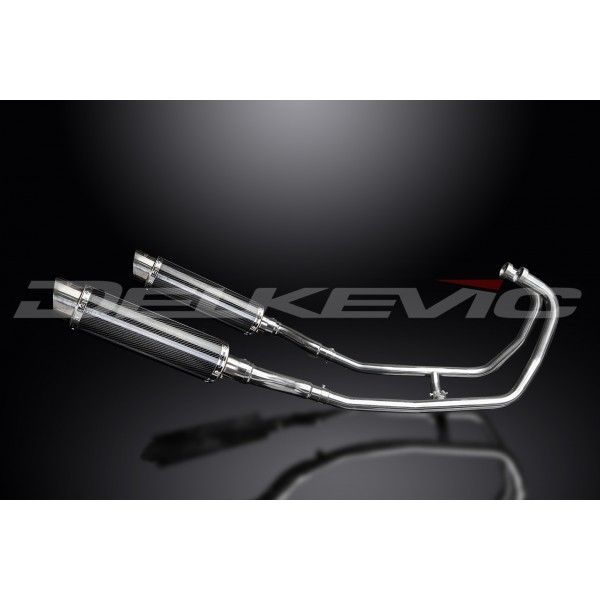 Delkevic volledig systeem Round Carbon 350mm - GPZ500S EX500C(1987-2007)