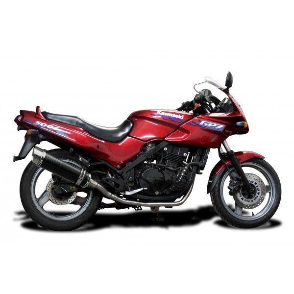 Delkevic volledig systeem Round Carbon 350mm - GPZ500S EX500C(1987-2007)