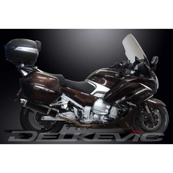 Delkevic slip-on kit Oval Carbon 450mm - FJR1300 (2006-2020)