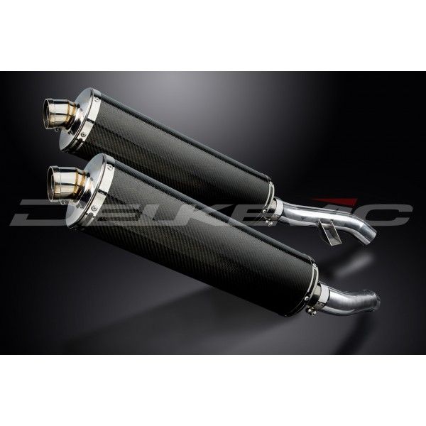 Delkevic slip-on kit Oval Carbon 450mm - FJR1300 (2006-2020)