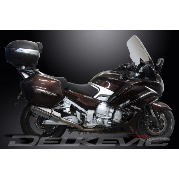 Delkevic slip-on kit Tri-Oval RVS 320mm - FJR1300 (2006-2020)