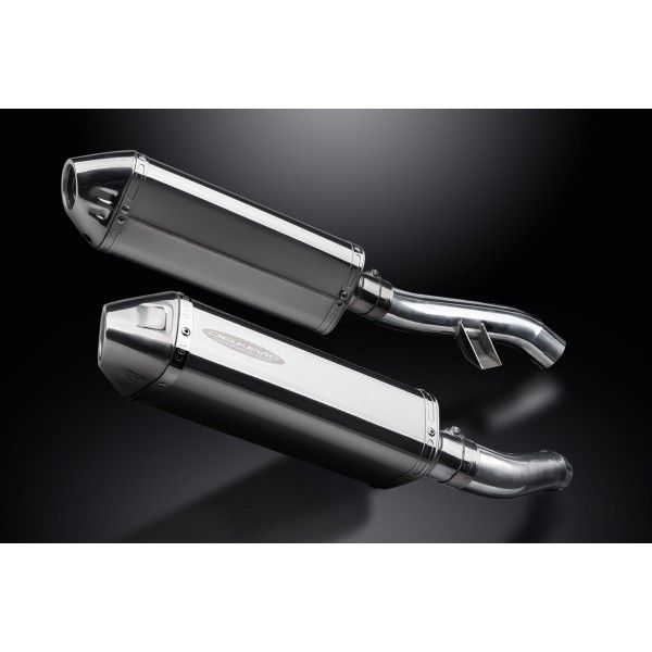 Delkevic slip-on kit Tri-Oval RVS 320mm - FJR1300 (2006-2020)