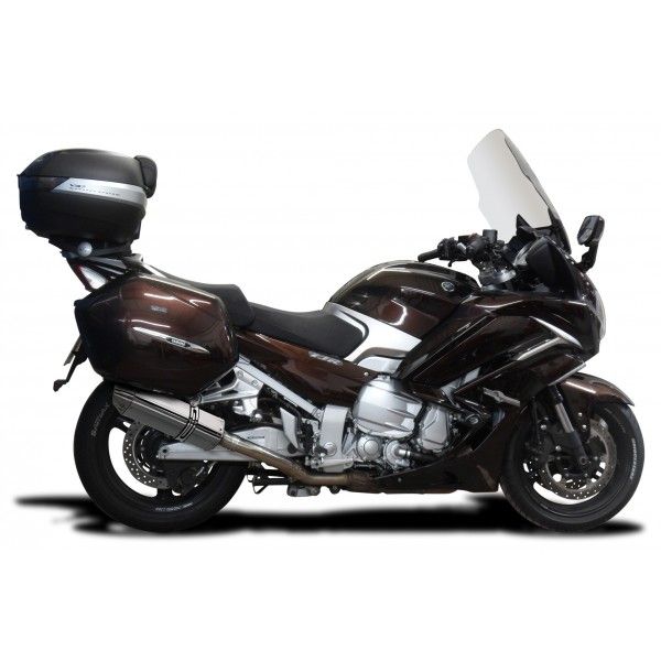 Delkevic slip-on kit Tri-Oval RVS 320mm - FJR1300 (2006-2020)