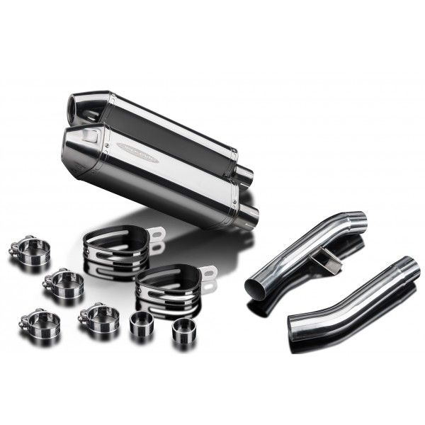 Delkevic slip-on kit Tri-Oval RVS 320mm - FJR1300 (2006-2020)