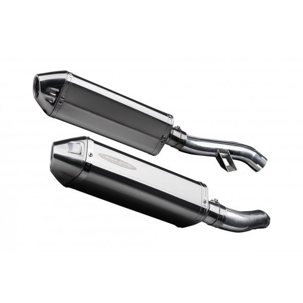 Delkevic slip-on kit Tri-Oval RVS 320mm - FJR1300 (2006-2020)