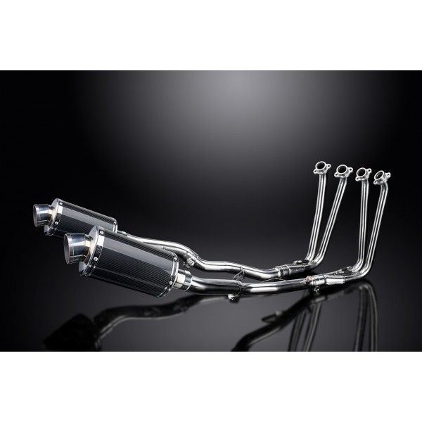 Delkevic volledig systeem Oval Carbon 225mm - FJR1300/ABS (2006-2020)