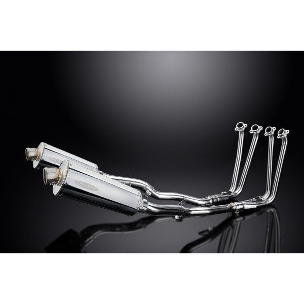 Delkevic volledig systeem Oval RVS 350mm - FJR1300/ABS (2006-2020)