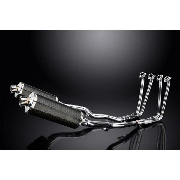 Delkevic volledig systeem Oval Carbon 350mm - FJR1300/ABS (2006-2020)