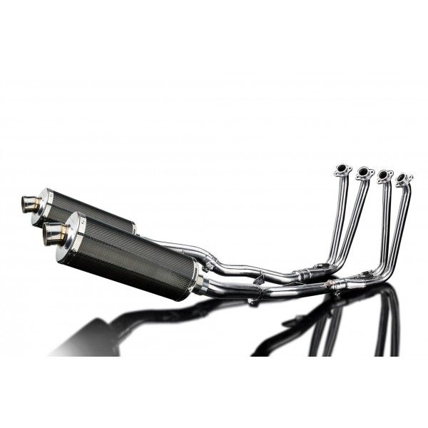 Delkevic volledig systeem Oval Carbon 350mm - FJR1300/ABS (2006-2020)